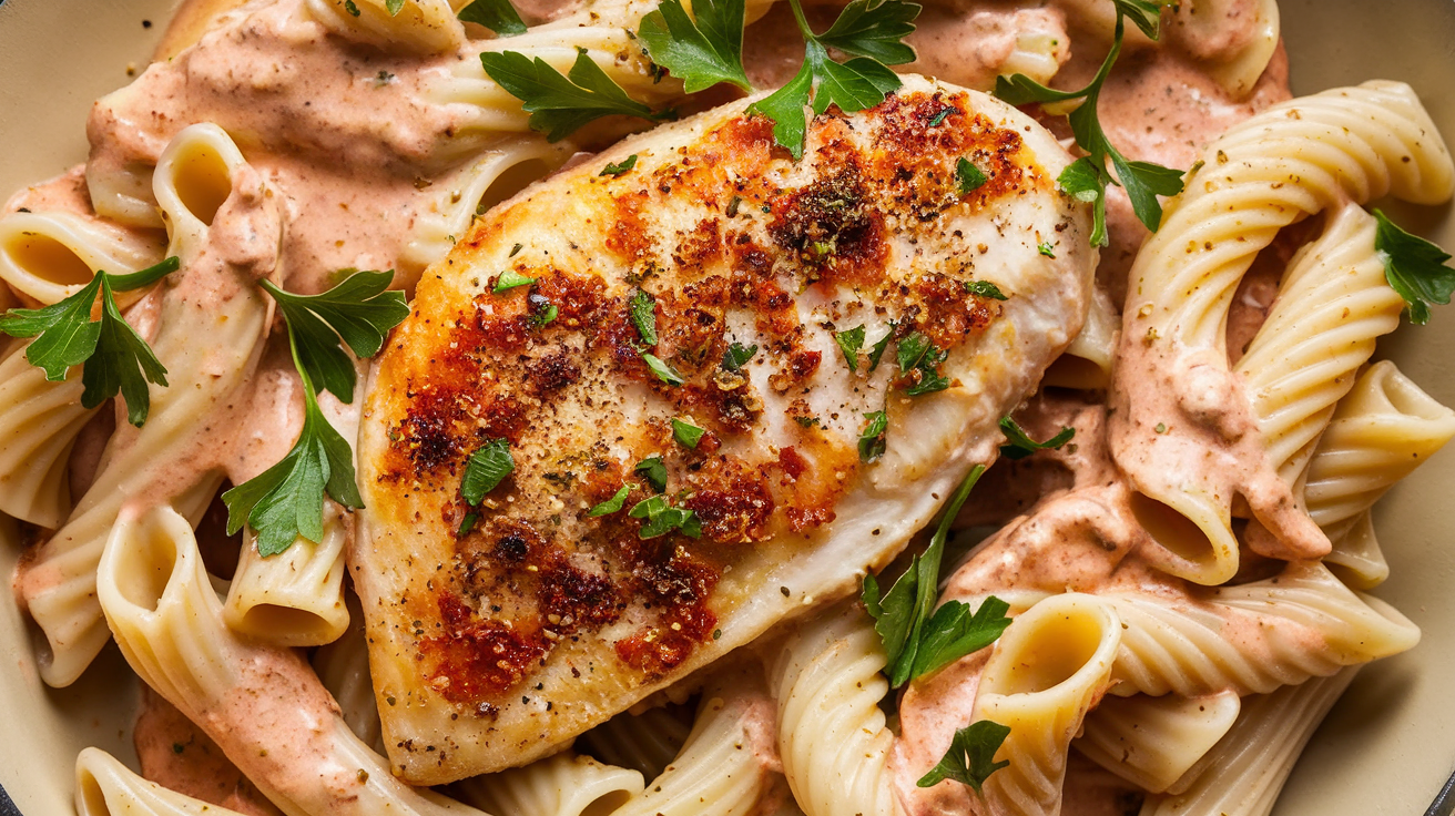 Creamy Cajun Chicken Pasta