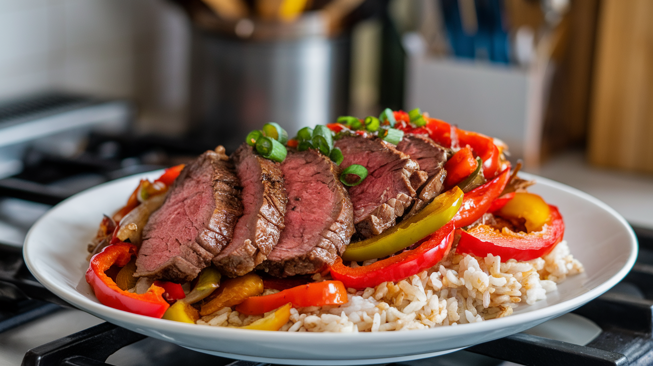 Easy Chinese Pepper Steak Recipe