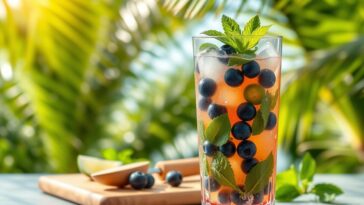 Blueberry Mojito
