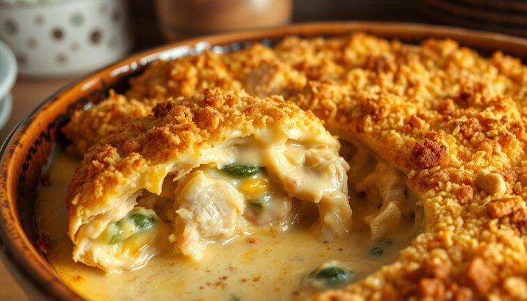 Creamy Honey-Mustard Chicken Casserole