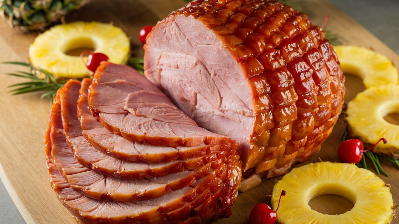 Honey Glazed Spiral Sliced Ham
