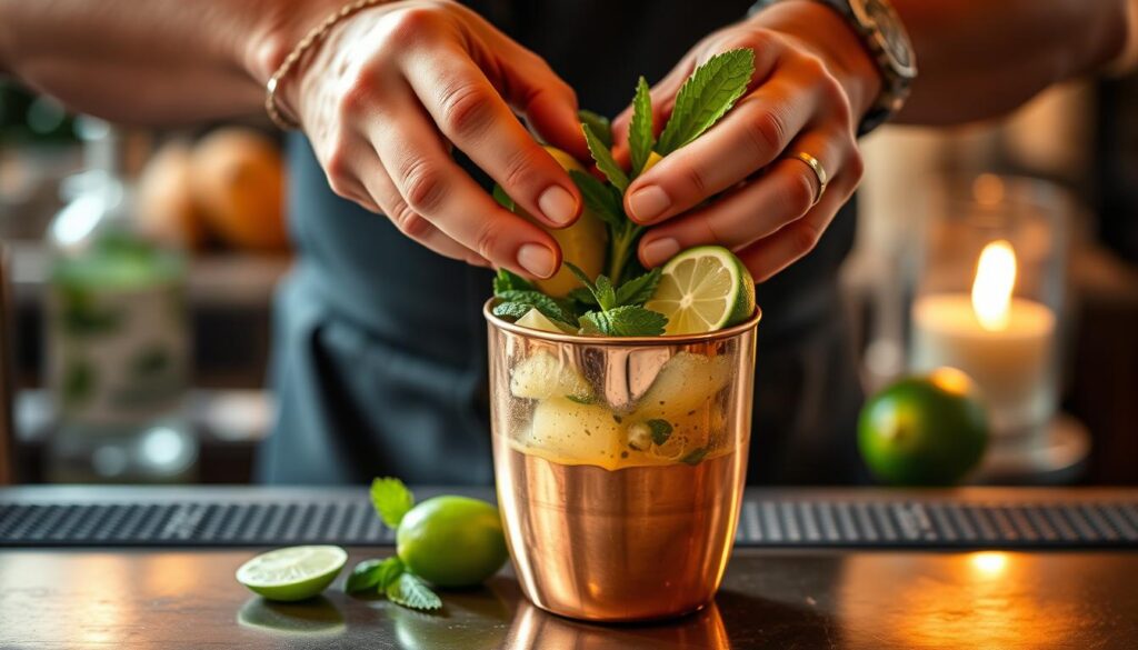 Pineapple Mojito muddling techniques Pineapple Mojito muddling techniques
