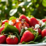 Strawberry Spinach Salad