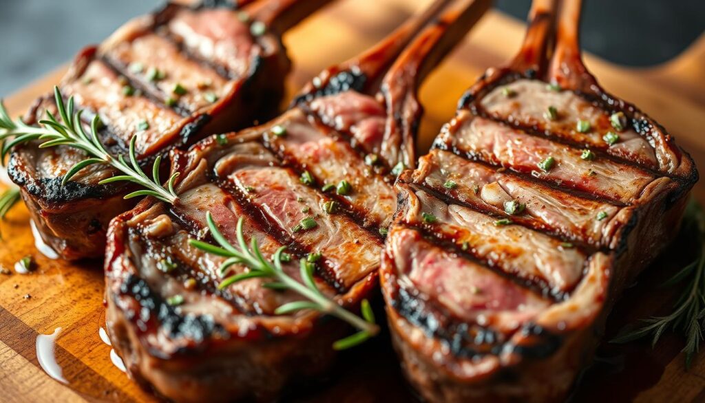 grilled lamb chops
