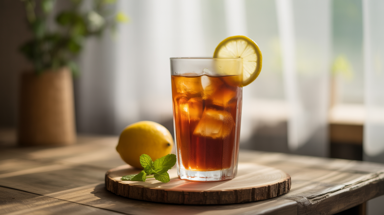 Lemon Iced Black Tea Recipe